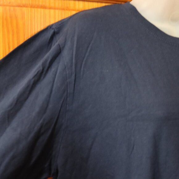 L.A.T NAvy Blue Denali National Park Alaska Long Sleeve T-Shirt LG - Picture 5 of 12